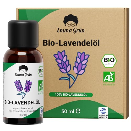 Lavendelöl Emma Grün Bio ätherisches Öl 100% naturrein 30ml