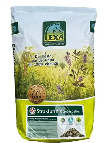 Getreidefreies Pferdefutter Lexa Strukturmix 15 kg für empfindliche Pferde