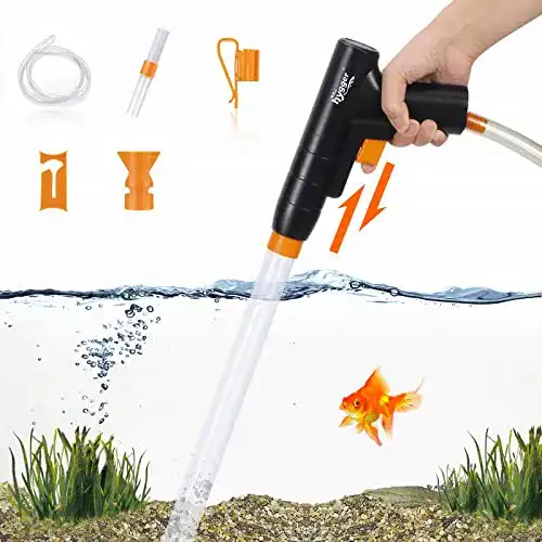 Mulmsauger hygger für Aquarien – 3 in 1 Kiesreiniger
