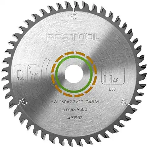 Festool Kreissägeblatt HW 160×2,2×20 W48 für Holzverarbeitung