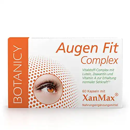 Augenvitamine Botanicy Augen Fit Complex für gesunde Sicht