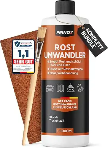 Rostumwandler Prinox Profi 1000ml Set Rostschutz und Rostentferner