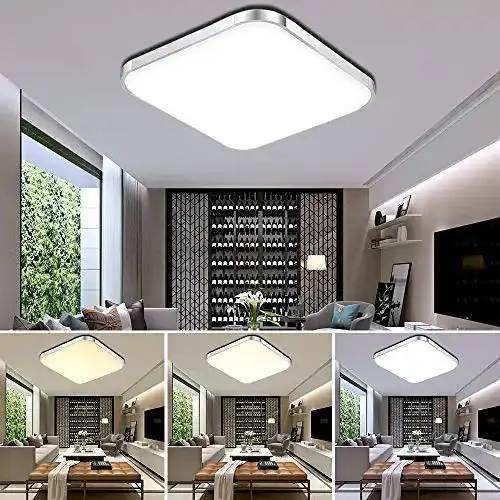 Dimmbare LED Deckenleuchte ETiME 64W mit Fernbedienung