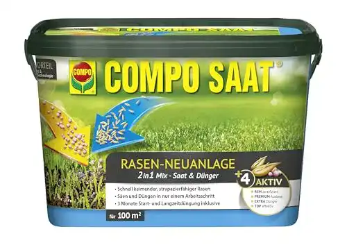 Compo Saat Rasen-Neuanlage-Mix für effektives Rasenwachstum