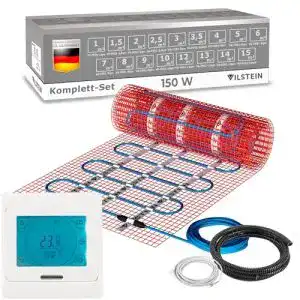 Elektrische Fußbodenheizung von Vilstein für Fliesen und Laminat