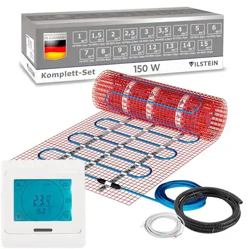 Elektrische Fußbodenheizung von Vilstein für Fliesen und Laminat