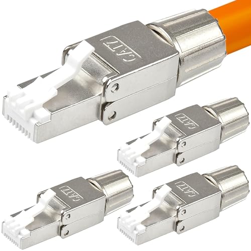 RJ45 Stecker VESVITO 4x CAT6A bis 10 GBit/s 500MHz