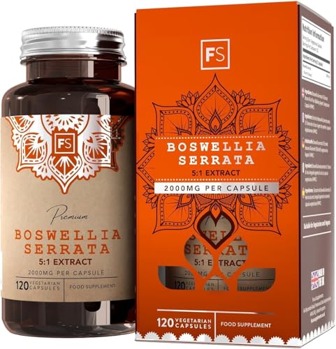 Weihrauchkapseln Focus FS mit 120 Kapseln und 2000 mg Boswellia
