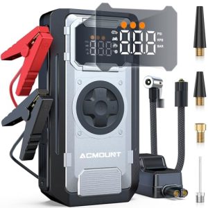 Powerbank mit Kompressor und Starthilfe 6000A für Autos