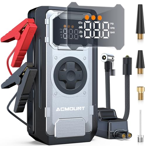 Powerbank mit Kompressor und Starthilfe 6000A für Autos