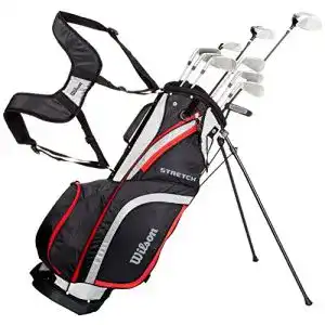 Wilson Golfset für Anfänger mit 10 Golfschlägern und Carrybag