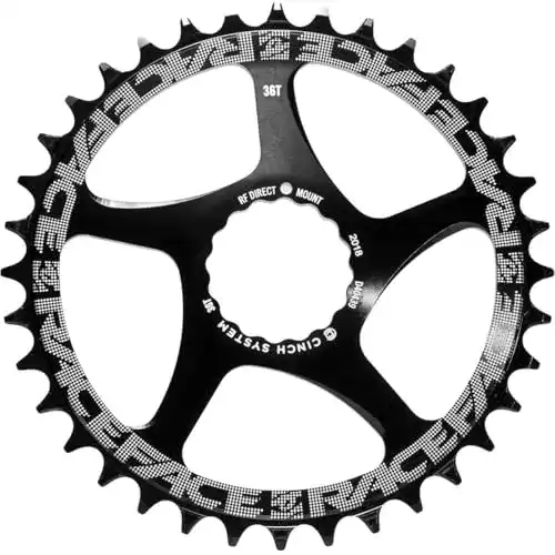 Kettenblatt RaceFace Direct Mount mit 30 Zähnen in Schwarz