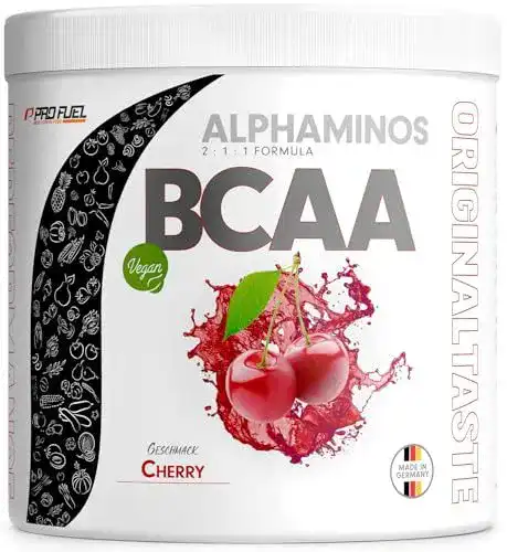 BCAA Pulver Profuel 300g Kirsche – Alphaminos 2:1:1