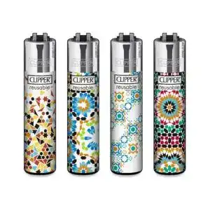 Clipper Feuerzeug Dhobia im 4er Set Multipack