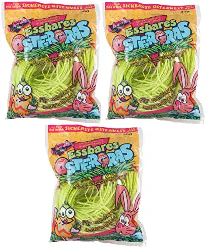 Ostergras Hoch Fun-Food 3er Pack – essbares Ostergras aus Essoblaten