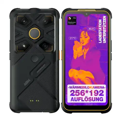 AGM Glory G1S Outdoor Smartphone mit 5G, Wärmebildkamera und 5500mAh Akku