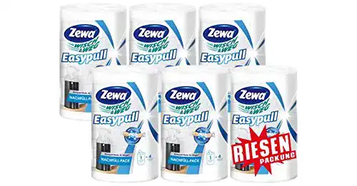 Zewa Wisch und Weg Easypull Nachfüllrolle für mobile Papierspender