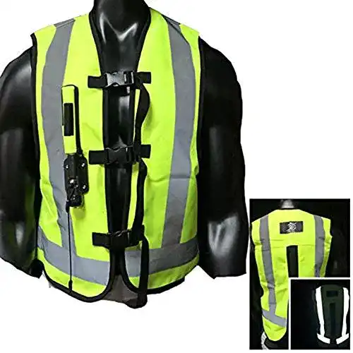 Chnzyr Motorrad-Airbag-Weste mit Reflektoren für Erwachsene