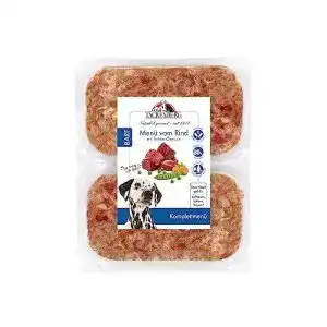 Tackenberg Barf Menü mit Rindfleisch für Hunde – 14 x 500 g