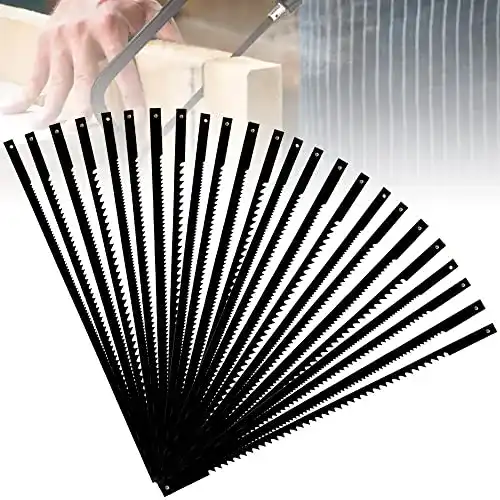 Zacuda Dekupiersägeblatt Set 24 Stück 127 mm für präzises Schneiden