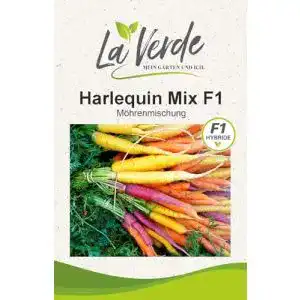 Möhren-Samen Harlequin von La Verde für bunte Möhrenzucht