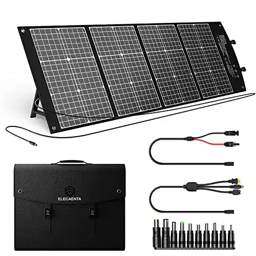 Solar-Ladegerät Elecaenta 120W faltbares ETFE Solarpanel für Outdoor