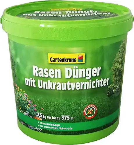 Gartenkrone Rasenunkrautvernichter 7,5 kg für Rasenpflege