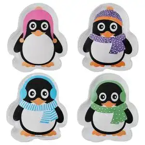 Taschenwärmer Cepewa 4er Set im Pinguin-Design für kalte Tage