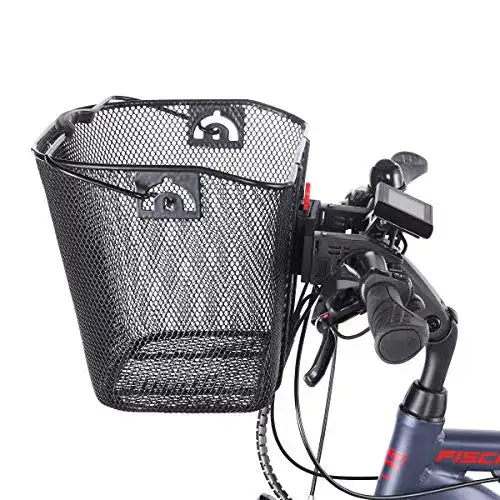 Fahrradkorb Fischer E-Bike Lenkerkorb mit Schnellbefestigung