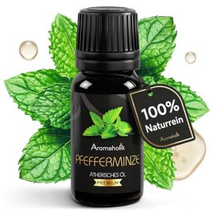 Pfefferminzöl Aromaholik BIO 100% naturrein Ätherisches Öl für Diffuser