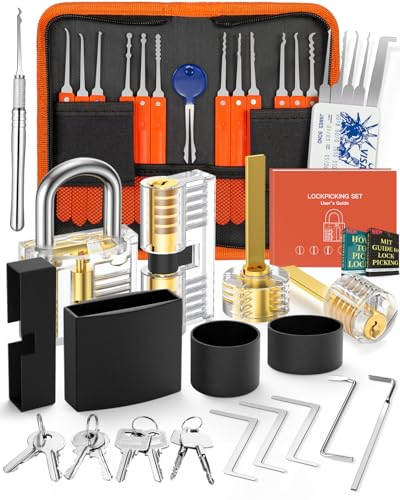 Lockpicking-Set von Eventronic mit 38+4 Teilen