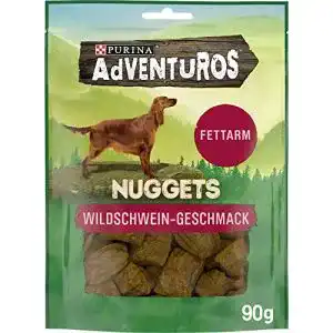 Hundeleckerlies Adventuros Nuggets mit Wildschwein für Hunde