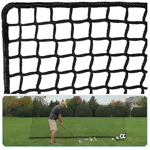 Golf-Übungsnetz IUZEAI 3 x 3 m aus schlagfestem Nylon