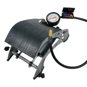 Michelin 9503 Doppel-Fußluftpumpe mit bis zu 7 bar