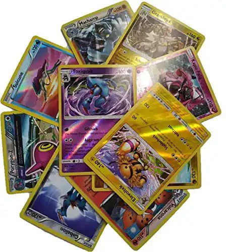 Pokémon-Karten Set mit Pikachu und 20 verschiedenen Pokémon