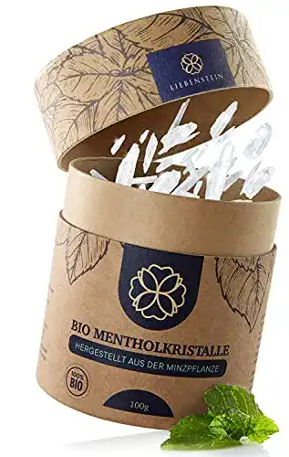 Bio Mentholkristalle für die Sauna von Liebenstein 100g