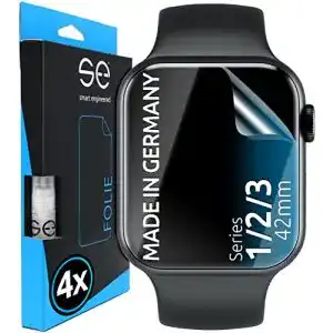Apple Watch Schutzfolie Smart Engineered 4x SE 3D Schutzfolie