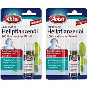 Japanisches Heilpflanzenöl Abtei – 100% reines Minzöl 10ml