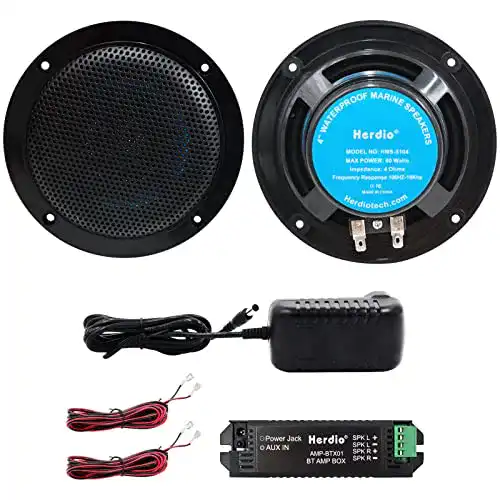 Bluetooth Deckenlautsprecher Herdio 4 Zoll für Indoor und Outdoor