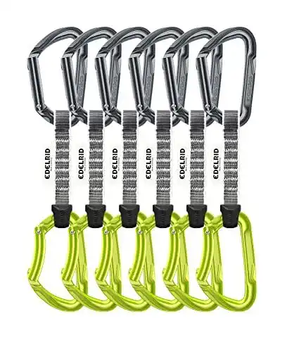 Edelrid Expressset Pure Set Sixpack 10 cm Slate-Oasis