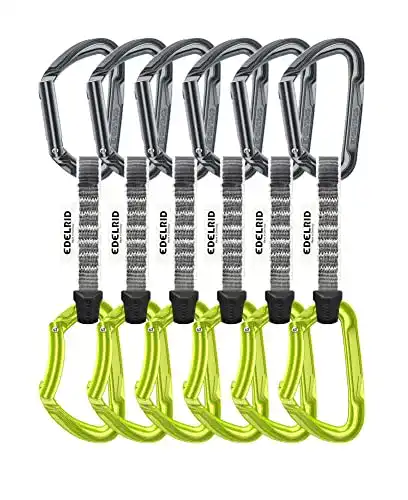 Edelrid Expressset Pure Set Sixpack 10 cm Slate-Oasis