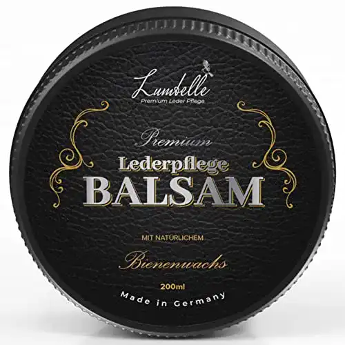 Lederbalsam Lumbelle mit natürlichem Bienenwachs für Lederpflege