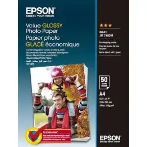 Epson C13S400036 Fotopapier A4, 50 Blatt für hochwertige Drucke