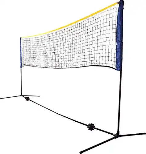 Badminton-Netz Schildkröt Netzgarnitur Kombi freistehend