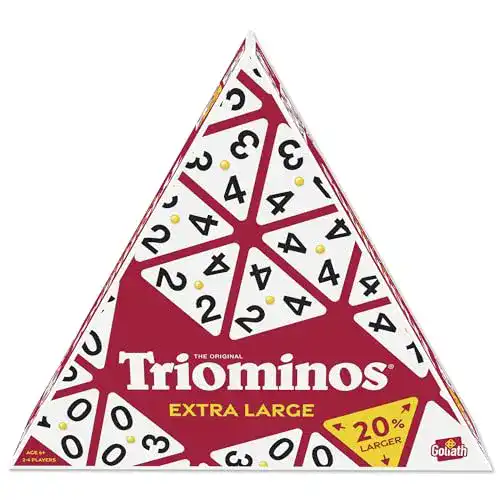 Triominos Goliath Extra Large Brettspiel für 2-4 Spieler ab 6 Jahren