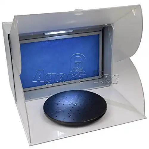 Airbrush Absauganlage Agora-Tec Airbrush Spritzkabine AT-ASK-01