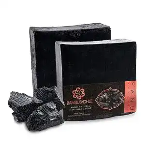Aktivkohle-Seife Panu Natural – Schwarze Seife für Hautpflege