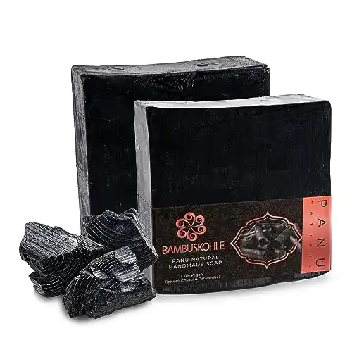 Aktivkohle-Seife Panu Natural – Schwarze Seife für Hautpflege