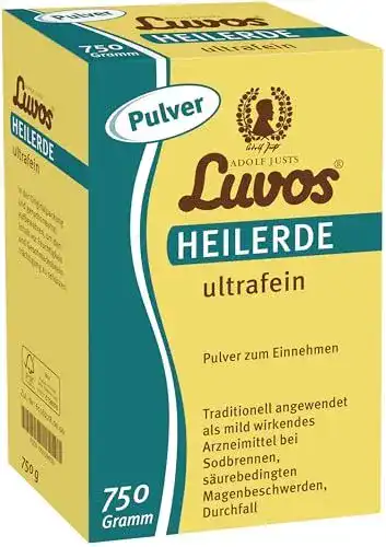 Luvos Heilerde ultrafein Pulver zur Linderung von Sodbrennen