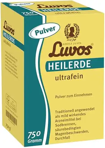 Heilerde Luvos ultrafein Pulver zur Linderung von Sodbrennen, 750 g